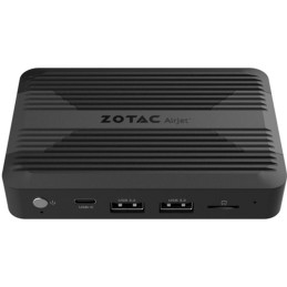 Zotac ZBOX -PI430AJ-BE barebone per PC stazione di lavoro Nero 0,8 GHz