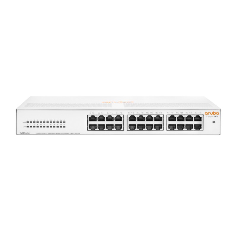 HPE Aruba Instant On 1430 24G 24-Port unmanaged Switch Non-PoE