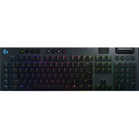 Logitech G Logitech G915 LIGHTSPEED Tastiera Gaming Meccanica Wireless, Profilo Ribassato, GL-Tactile Switches, LIGHTSYNC RGB,