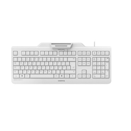 CHERRY JK-A0400EU-0 tastiera Ufficio USB QWERTZ Inglese US Grigio