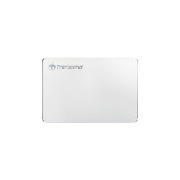 Transcend StoreJet 25C3S disco rigido esterno 2 TB 2.5" USB tipo-C 3.2 Gen 1 (3.1 Gen 1) Argento