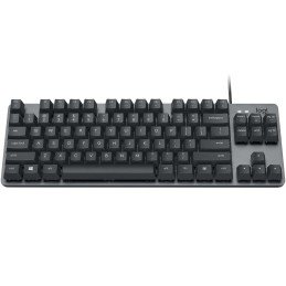 Logitech K835 TKL Mechanical Keyboard tastiera Ufficio USB Nordic Grafite, Grigio