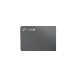 Transcend StoreJet 25C3 disco rigido esterno 2 TB 5400 Giri min 2.5" Micro-USB B 3.2 Gen 1 (3.1 Gen 1) Grigio