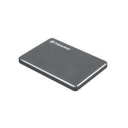 Transcend StoreJet 25C3 disco rigido esterno 2 TB 5400 Giri min 2.5" Micro-USB B 3.2 Gen 1 (3.1 Gen 1) Grigio