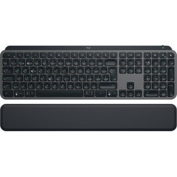 Logitech MX Keys S tastiera Ufficio RF senza fili + Bluetooth QWERTZ Svizzere Grafite