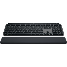 Logitech MX Keys S tastiera Ufficio RF senza fili + Bluetooth QWERTZ Svizzere Grafite