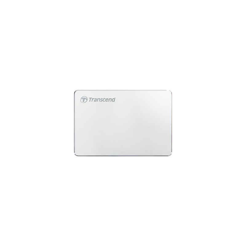 Transcend StoreJet 25C3S disco rigido esterno 1 TB 2.5" USB tipo-C 3.2 Gen 1 (3.1 Gen 1) Argento