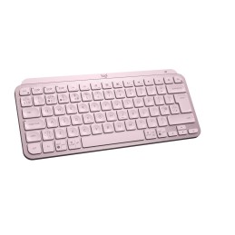 Logitech MX Keys Mini tastiera Universale RF senza fili + Bluetooth QWERTY Inglese Rosa