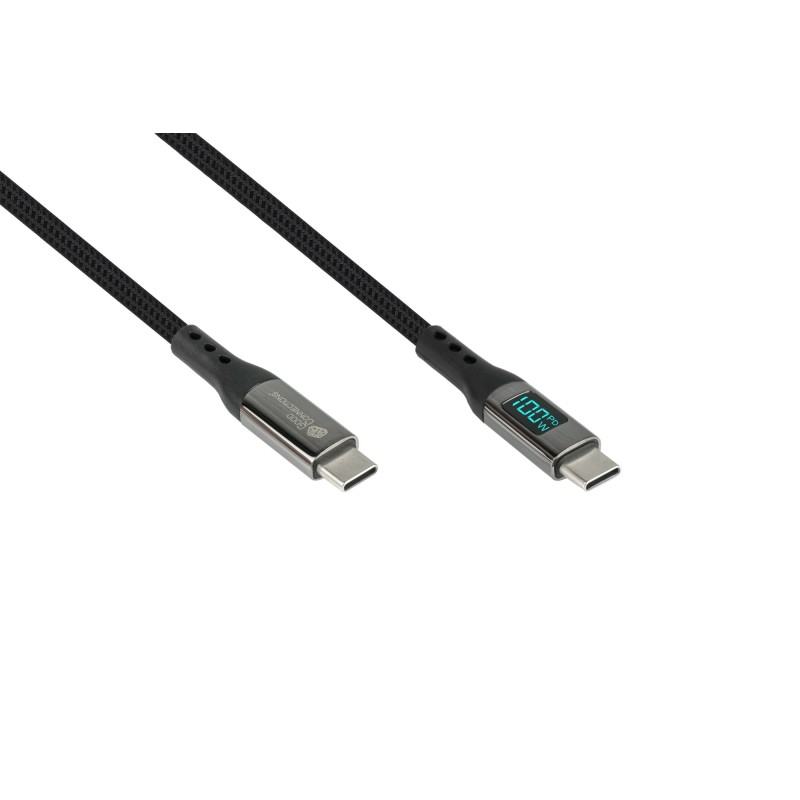 Alcasa 2213-D010S cavo USB USB 2.0 1 m USB C Grafite Alcasa 2213-D010S cavo USB USB 2.0 1 m USB C Grafite