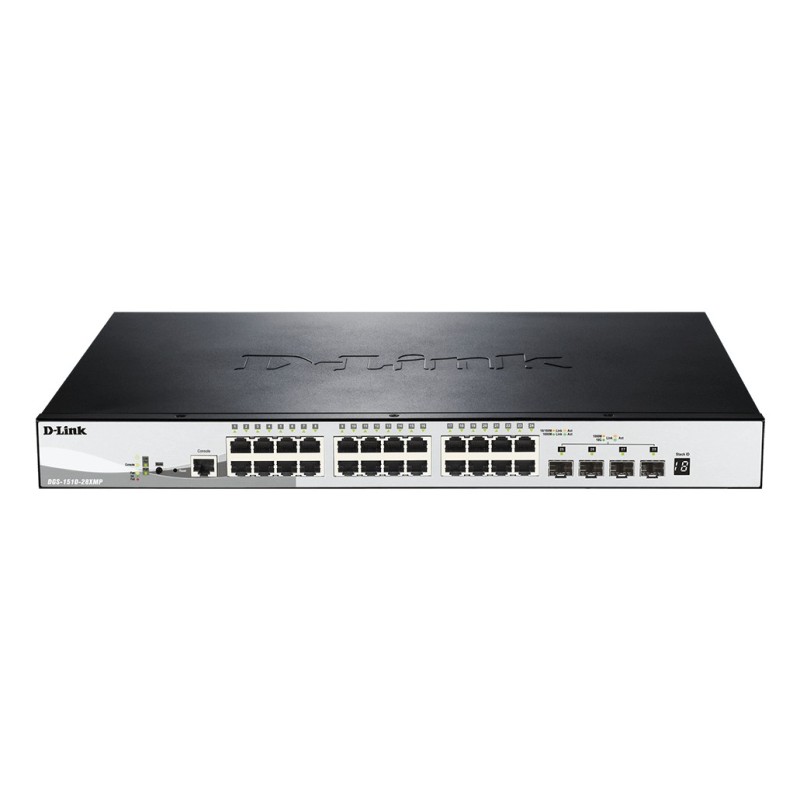 DGS 1510-28XMP - Switch - L3 - Smart - 24 x 10/100/1000 (PoE+)