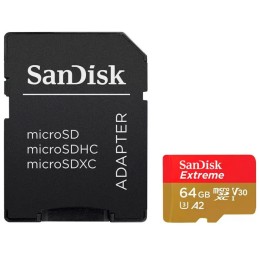 SanDisk Extreme PLUS 64 GB MicroSDXC Classe 10