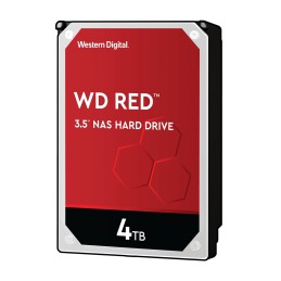 Western Digital Red disco rigido interno 4 TB 5400 Giri min 256 MB 3.5" Serial ATA III