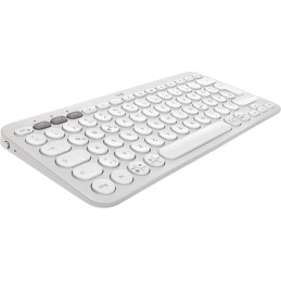 Logitech Pebble Keys 2 K380s tastiera Universale RF senza fili + Bluetooth QWERTZ Tedesco Bianco