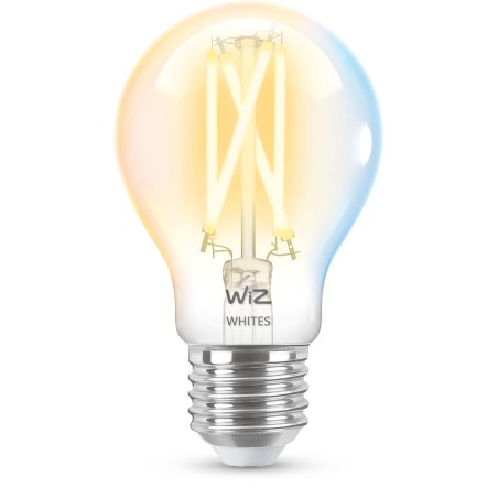 WiZ Lampadina Smart Filament Dimmerabile Luce Bianca da Calda a Fredda Attacco E27 60W Goccia