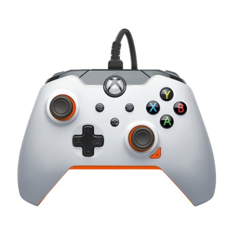 PDP 049-012-WO periferica di gioco Arancione, Bianco USB Gamepad Analogico Digitale PC, Xbox, Xbox One X, Xbox Series S, Xbox