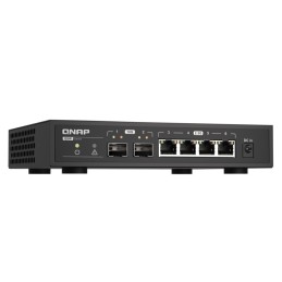 QNAP QSW-2104-2S switch di rete Non gestito 2.5G Ethernet Nero