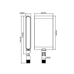 DeLOCK 88904 antenna di rete Antenna direzionale RP-SMA 10 dBi