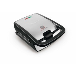 Tefal SW854D tostiera 700 W Nero, Acciaio inox