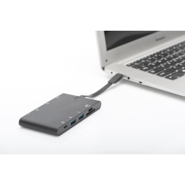 Digitus Universal Travel Docking Station, USB Type-C™