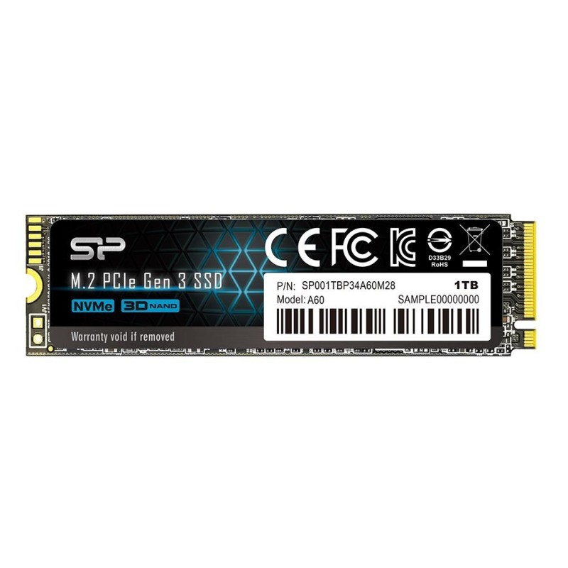 Silicon Power P34A60 1 TB M.2 PCI Express NVMe SLC