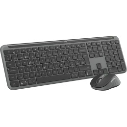 Logitech MK950 Signature for Business tastiera Mouse incluso Ufficio RF senza fili + Bluetooth QWERTZ Svizzere Grafite