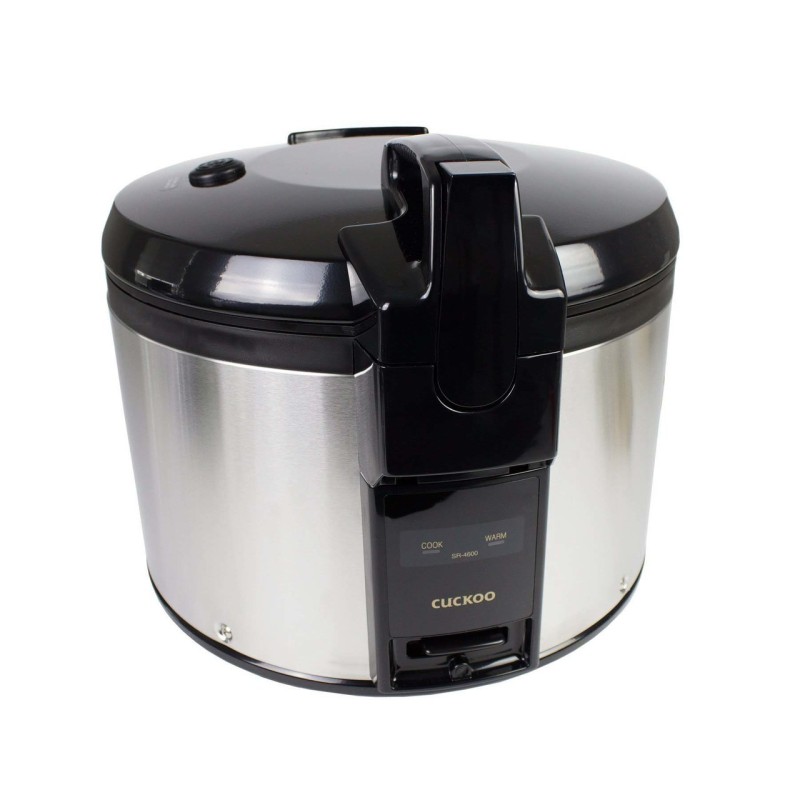 Cuckoo SR-4600 cuoci riso 4,6 L Nero, Acciaio inox