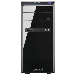 CAPTIVA Power Starter I65-021 Intel® Core™ i5 i5-11400 16 GB DDR4-SDRAM 480 GB SSD Windows 11 Home PC Nero