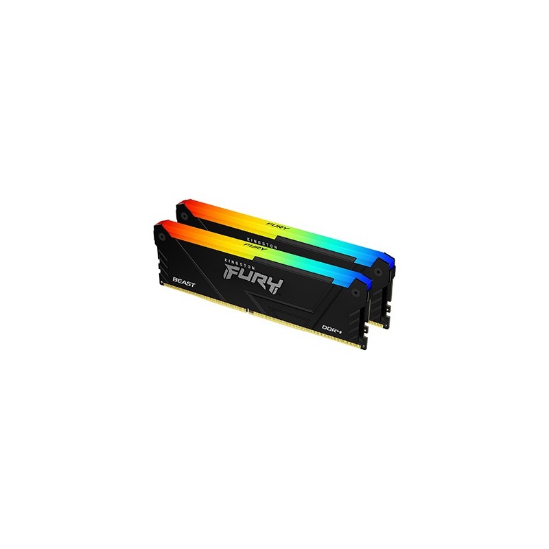 Kingston Technology FURY 64GB 3600MT s DDR4 CL18 DIMM (Kit da 2) Beast RGB