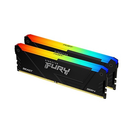 Kingston Technology FURY 64GB 3600MT s DDR4 CL18 DIMM (Kit da 2) Beast RGB