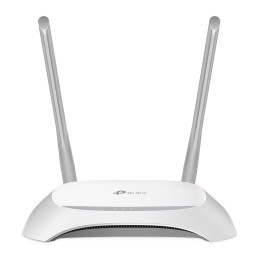 TP-Link TL-WR840N router wireless Fast Ethernet Banda singola (2.4 GHz) Grigio, Bianco