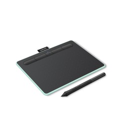 Wacom Intuos S tavoletta grafica Nero, Verde 2540 lpi (linee per pollice) 152 x 95 mm USB Bluetooth