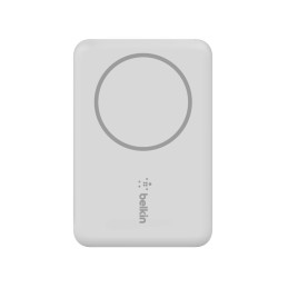 Belkin BPD002BTWH batteria portatile 2500 mAh Carica wireless Bianco