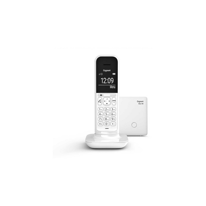 Gigaset CL390A Telefono analogico DECT Bianco