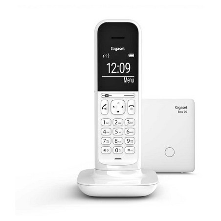 Gigaset CL390A Telefono analogico DECT Bianco