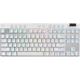 Logitech G PRO X TKL tastiera Giocare RF senza fili + Bluetooth QWERTZ Tedesco Bianco