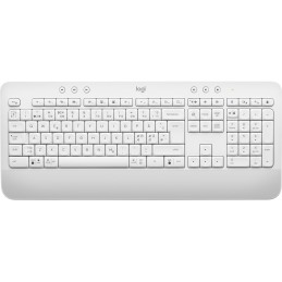 Logitech Signature K650 tastiera Ufficio Bluetooth QWERTY Danese, Finlandese, Norvegese, Svedese Bianco