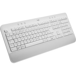 Logitech Signature K650 tastiera Ufficio Bluetooth QWERTY Danese, Finlandese, Norvegese, Svedese Bianco