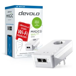 Devolo Magic 2 Wifi next Single 1200 Mbit s Collegamento ethernet LAN Wi-Fi Bianco 1 pz