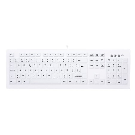 CHERRY AK-C8100F-UVS-W US tastiera Medico USB QWERTY Inglese US Bianco