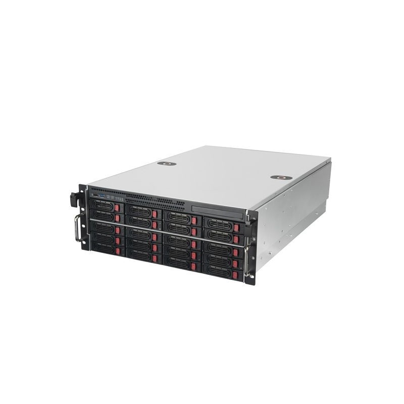 Silverstone SST-RM43-320-RS contenitore di unità di archiviazione Custodia per Disco Rigido (HDD) Grigio 2.5 3.5"