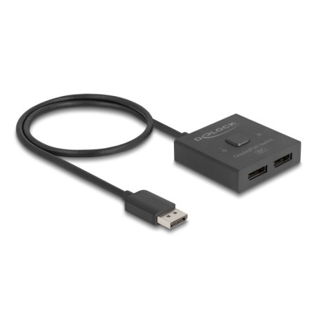 DeLOCK DisplayPort Switch 2 a 1 bidirezionale da 8K