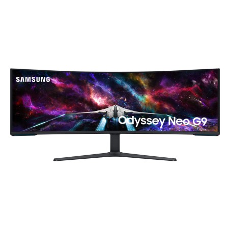 Samsung G95NC LED display 144,8 cm (57") 7680 x 2160 Pixel Dual UHD QLED Bianco