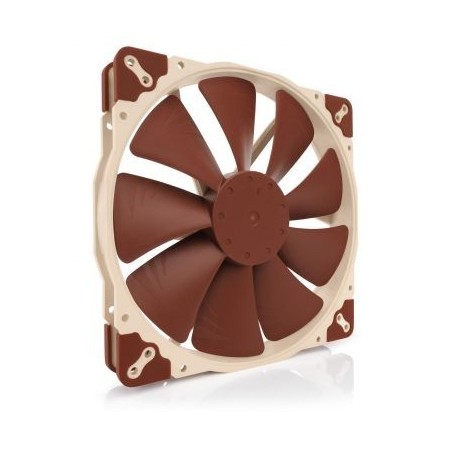 Noctua NOC-NF-A20-PWM Case per computer Ventilatore 20 cm Beige, Marrone 1 pz