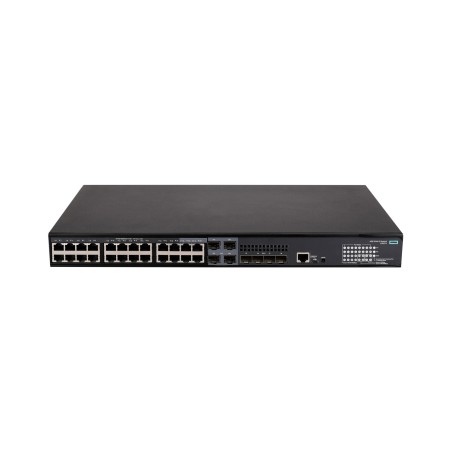 HPE FlexNetwork 5140 24G PoE+ 4SFP+ EI Gestito L3 Gigabit Ethernet (10 100 1000) Supporto Power over Ethernet (PoE) 1U