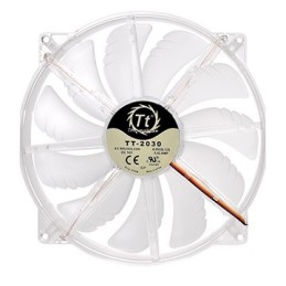 Thermaltake Pure 20 LED Case per computer Ventilatore 20 cm Trasparente