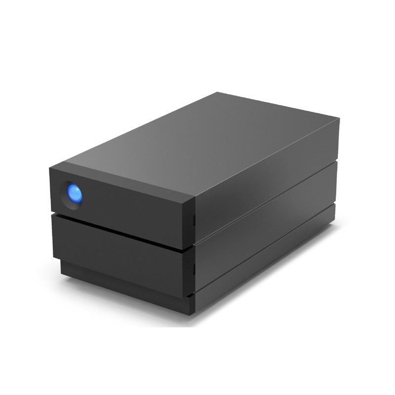 LaCie 2big Raid USB-C 40TB array di dischi Desktop Nero