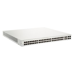 D-Link DBS-2000-52MP switch di rete Gestito L2 Gigabit Ethernet (10 100 1000) Supporto Power over Ethernet (PoE) Grigio