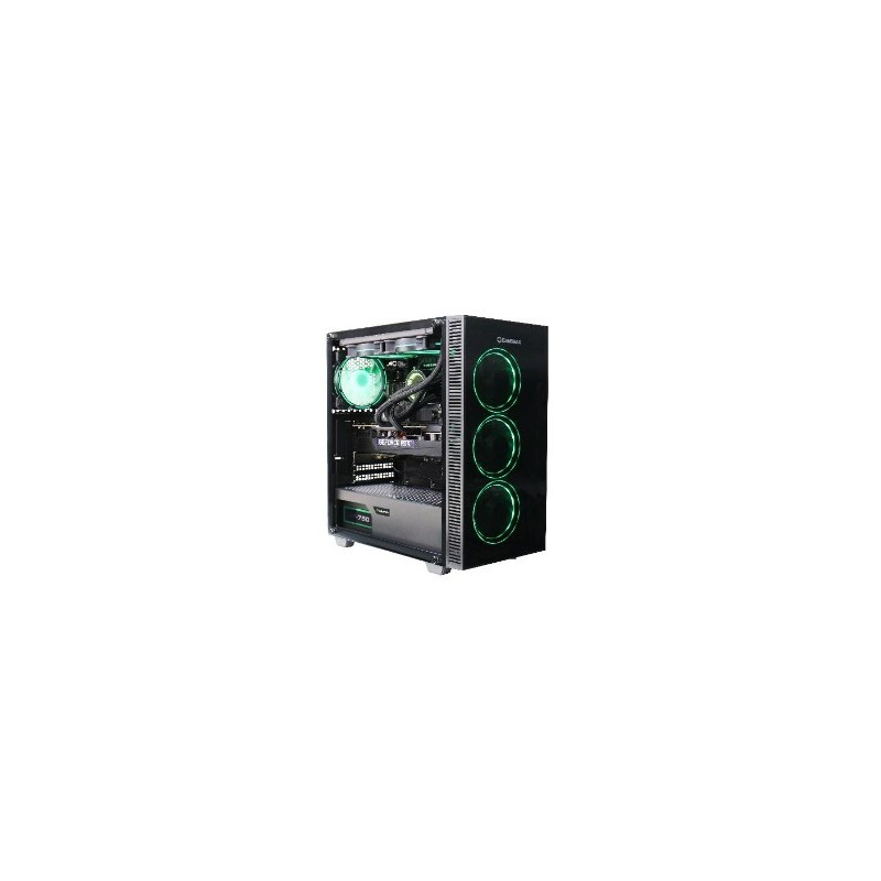 Hyrican Draco XD 7309 AMD Ryzen™ 7 5700X 32 GB DDR4-SDRAM 2 TB SSD NVIDIA GeForce RTX 4070 SUPER Windows 11 Home Tower PC Nero