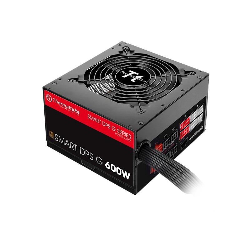 Thermaltake SPG-600DH2CCB alimentatore per computer 600 W 24-pin ATX ATX Nero, Rosso