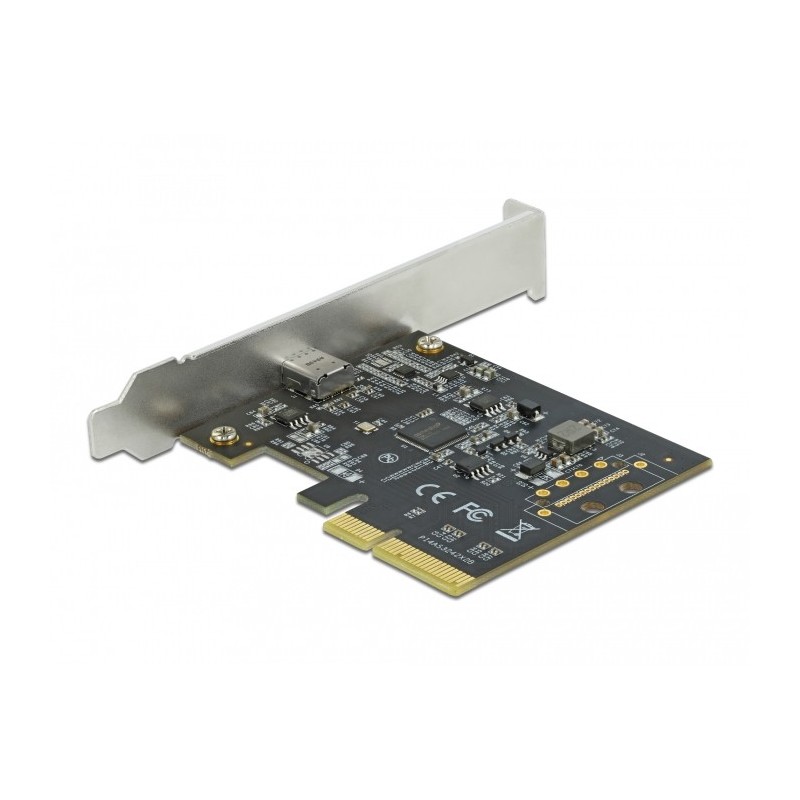 DeLOCK Scheda PCI Express x4 per 1 x SuperSpeed USB 20 Gbps (USB 3.2 Gen 2x2) USB Type-C femmina esterno